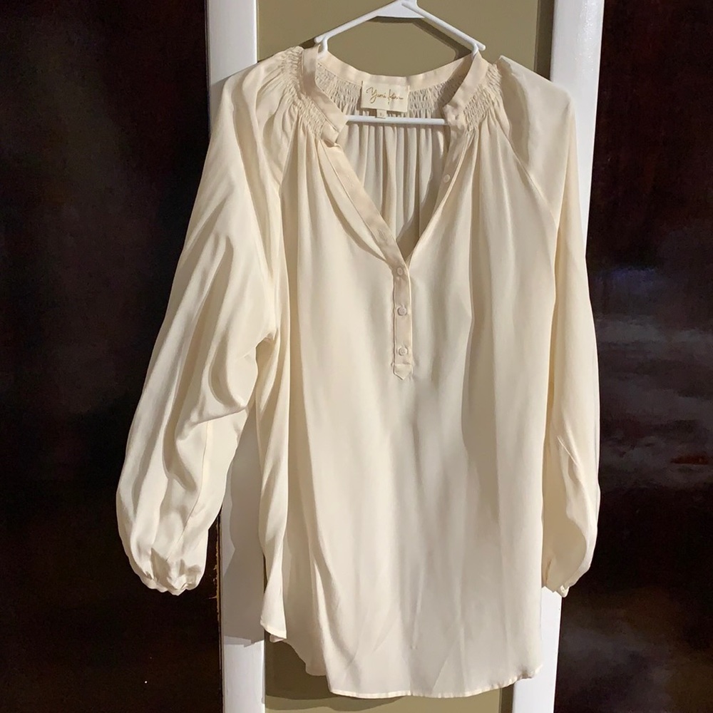 Yumi Kim Silk L/S Top Large
